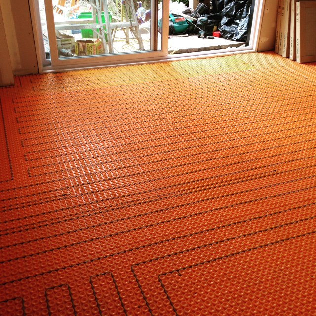 plancher chauffant